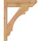 Ekena Millwork Olympic Slat Smooth Outlooker, Western Red Cedar, 5 1/2"W x 18"D x 22"H OUT06X18X22OLY06SWR - alternate 4